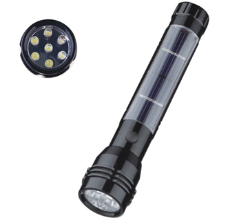 LED Solar Flashlight
